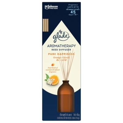 GLADE Aromatherapy Reed Diffuser-Orange 80ml