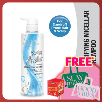 HAIR SYSTEM BY WATSONS Micellar Botanical Purifying Shampoo 500ml