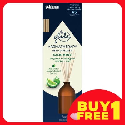 GLADE Aromatherapy Reed Diffuser - Lemongrass 80Ml
