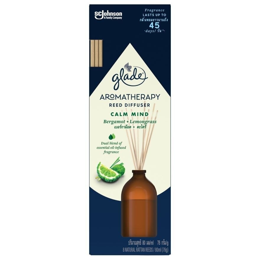 Aromatherapy Reed Diffuser - Lemongrass 80Ml