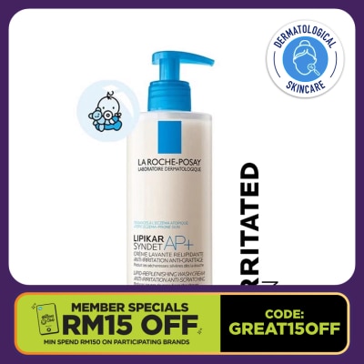 LA ROCHE POSAY Lipikar Syndet Ap+ Body Cream Wash 400ml