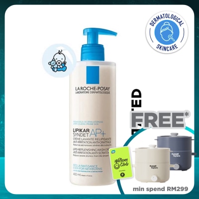 LA ROCHE POSAY Lipikar Syndet Ap+ Body Cream Wash 400ml