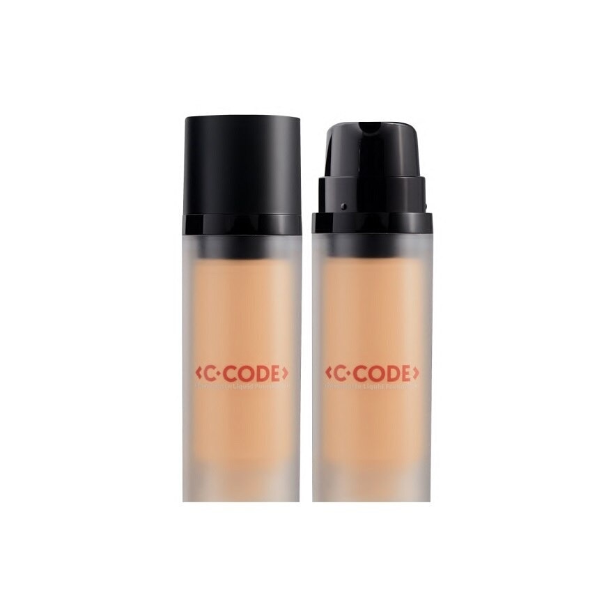 C.CODE Powermatte Liquid Foundation