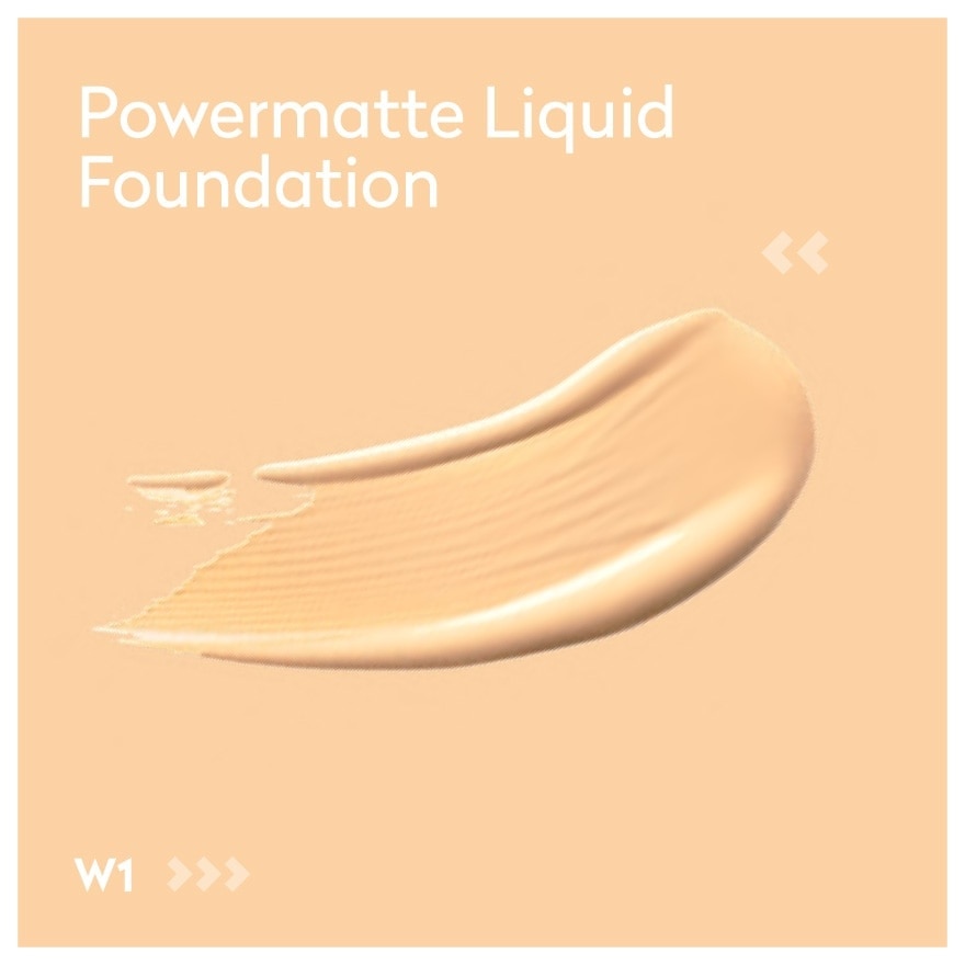 Powermatte Liquid Foundation W1 30ml