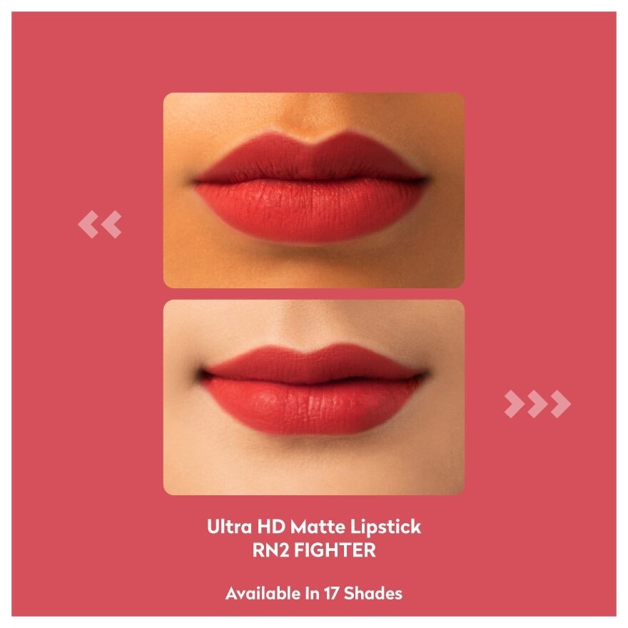 Ultra HD Matte Lipstick Fighter RN2 3.5g