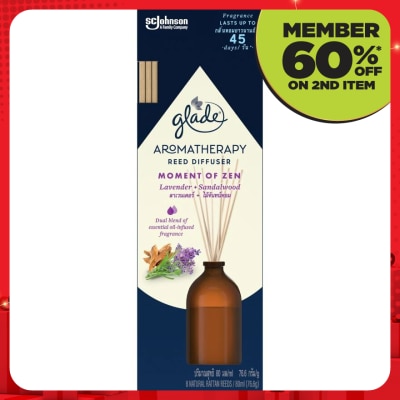 GLADE Aromatherapy Reed Diffuser-Lavender 80Ml