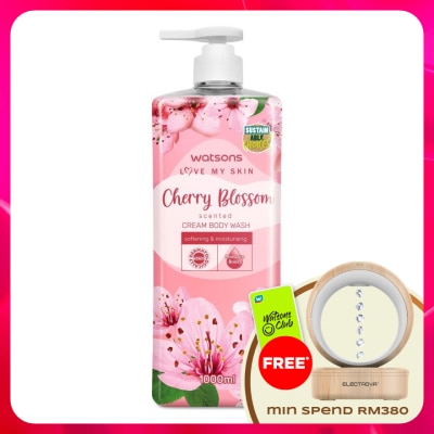 WATSONS - Cherry Blossom Scented Cream Body Wash 1L