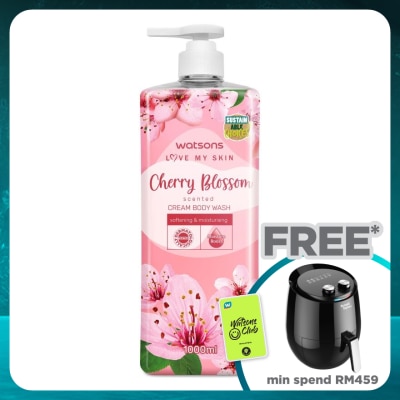 WATSONS Cherry Blossom Scented Cream Body Wash 1L