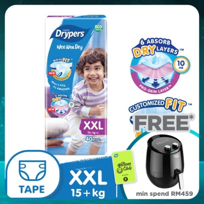 DRYPERS Wee Wee Dry Megapack XXL 40s