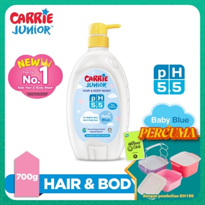 CARRIE JUNIOR - PH5.5 Baby Blue Hair & Body Wash 700g