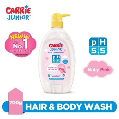 CARRIE JUNIOR PH5.5 Baby Pink Hair & Body Wash 700g