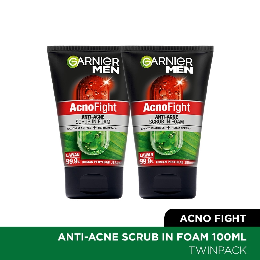 Acnofight Anti-Acne Foam Twin Pack 2X100ml