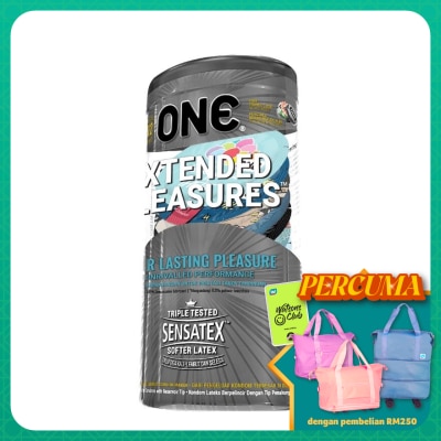 ONE - Extended Pleasures Condom 12's