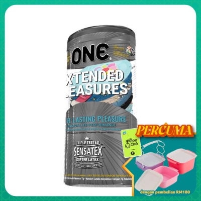 ONE - Extended Pleasures Condom 12's