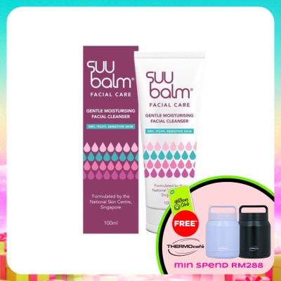 SUU BALM - FACIAL CARE GENTLE MOISTURISING FACIAL CLEANSER 100ML