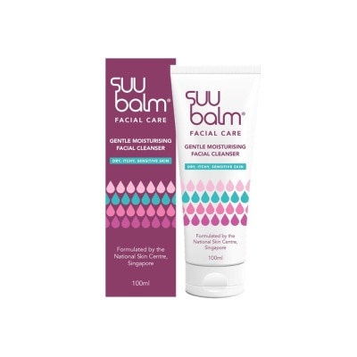 SUU BALM GENTLE MOISTURISING FACIAL CLEANSER 100ML