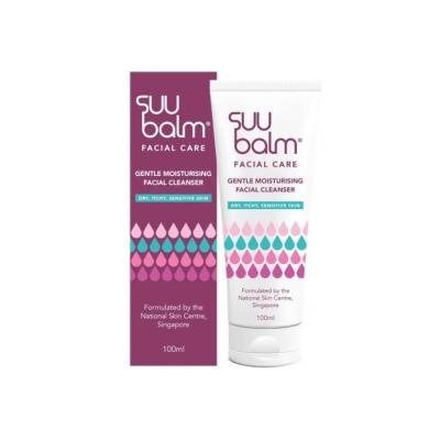 SUU BALM GENTLE MOISTURISING FACIAL CLEANSER 100ML