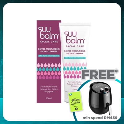 SUU BALM FACIAL CARE GENTLE MOISTURISING FACIAL CLEANSER 100ML