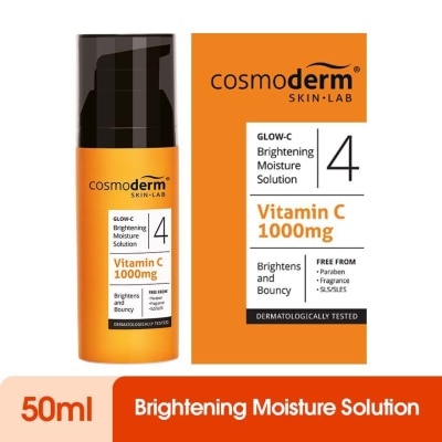 COSMODERM Glow-C Brightening Moisture Solution 1000mg 50ml