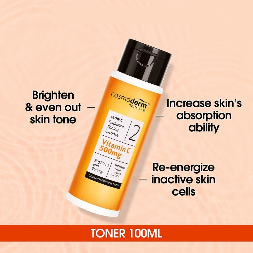 Glow-C Radiance Toning Essence 500mg 100ml