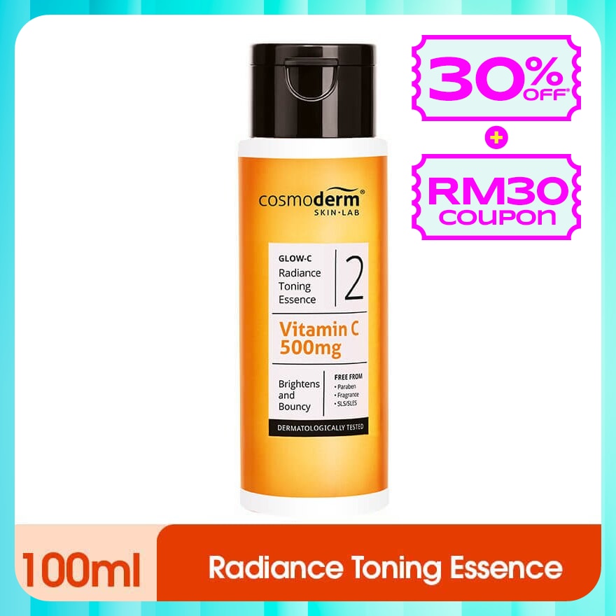 Glow-C Radiance Toning Essence 500mg 100ml