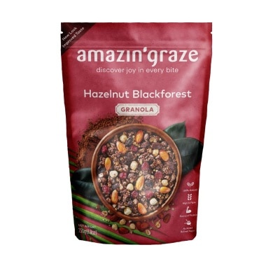 AMAZING GRAZE Hazelnut Blackforest Granola 250g