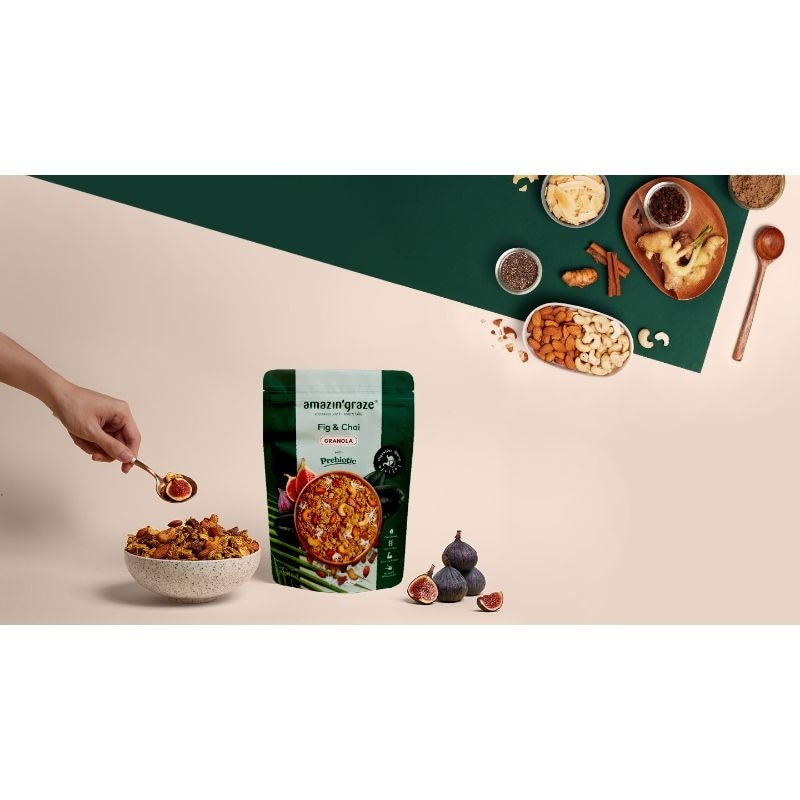 Fig & Chai Granola Prebiotic 250g