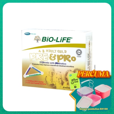 BIO-LIFE - A.B. Adult Gold PRE & PRO 30S