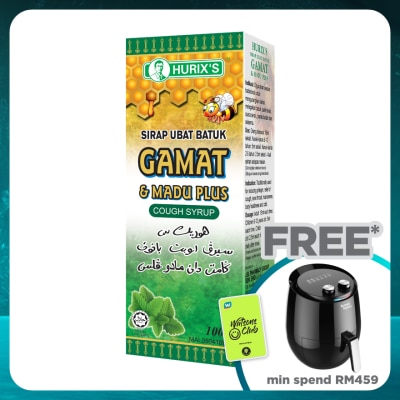 HURIX'S Gamat & Madu Plus Cough Syrup 100ml