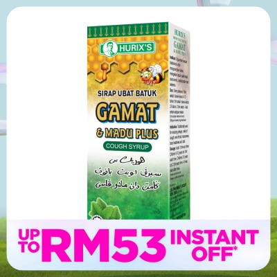 HURIX'S Gamat & Madu Plus Cough Syrup 100ml
