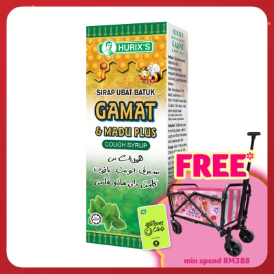 HURIX'S Gamat & Madu Plus Cough Syrup 100ml