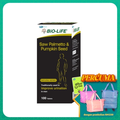 BIO-LIFE - Saw Palmetto & Pumpkin Seed 100S