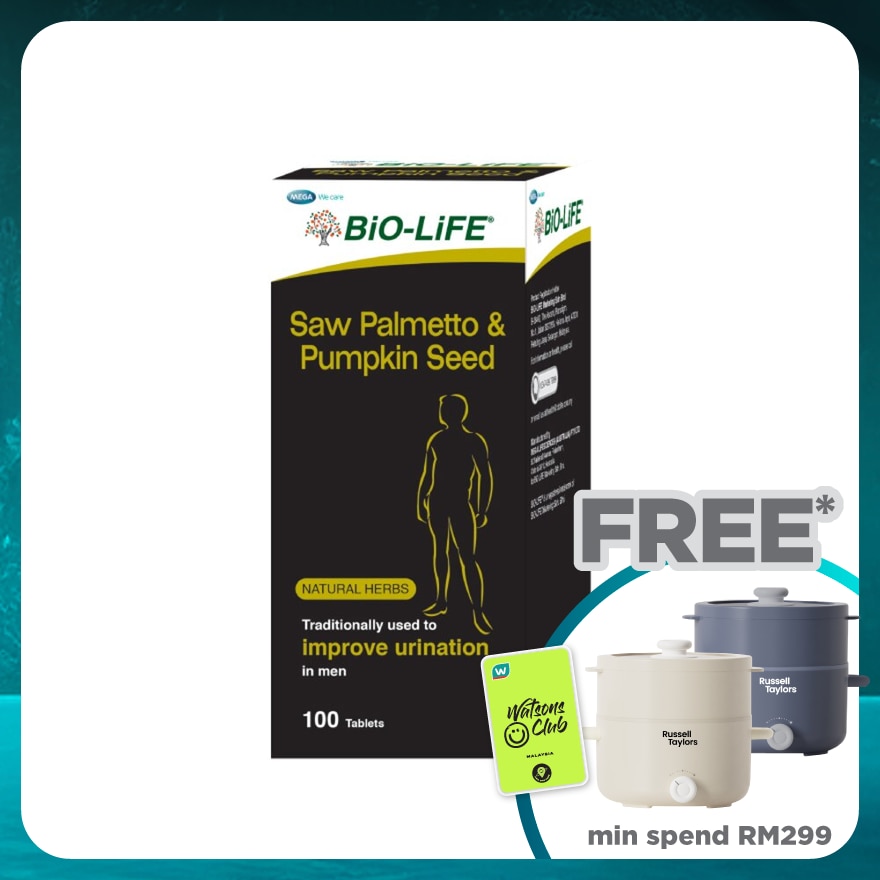 Saw Palmetto & Pumpkin Seed 100S