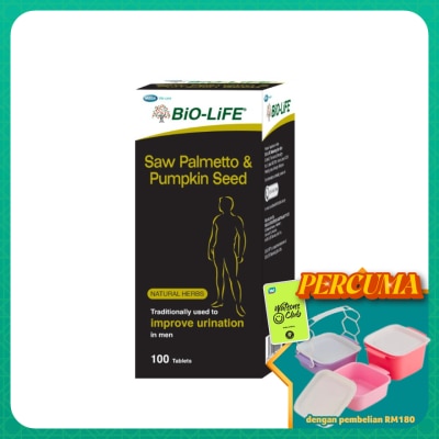 BIO-LIFE - Saw Palmetto & Pumpkin Seed 100S