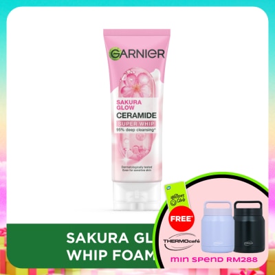 GARNIER - Sakura White Whip Foam 100ml