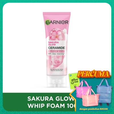 GARNIER - Sakura White Whip Foam 100ml