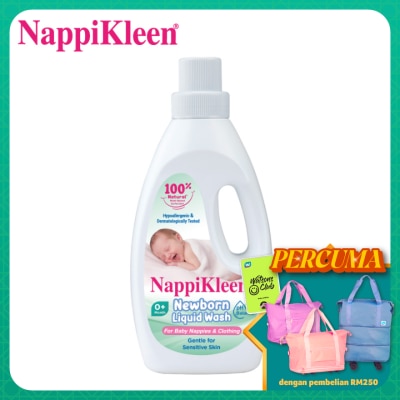 NAPPIKLEEN - Newborn Baby Liquid Wash 1KG