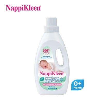 NAPPIKLEEN - Newborn Baby Liquid Wash 1KG