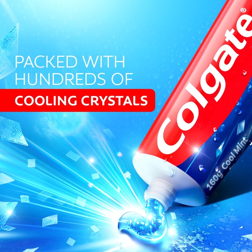 Colgate Max Fresh Cool Mint Toothpaste Valuepack (160g X 2)