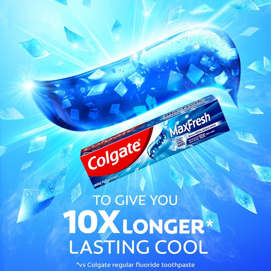 Colgate Max Fresh Cool Mint Toothpaste Valuepack (160g X 2)