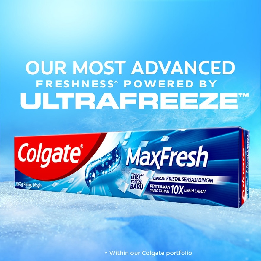 Colgate Max Fresh Cool Mint Toothpaste Valuepack (160g X 2)
