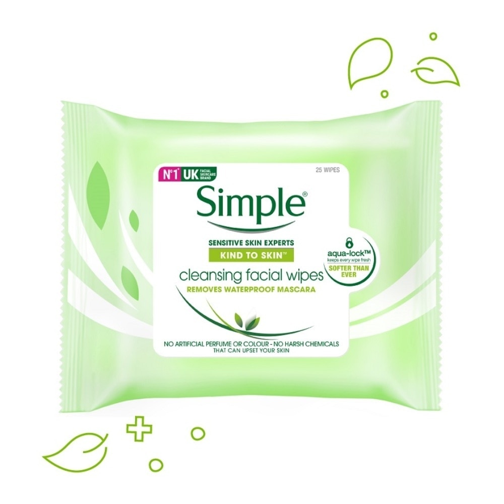 Kind to Skin Cleansing Facial Wipes 3x25's