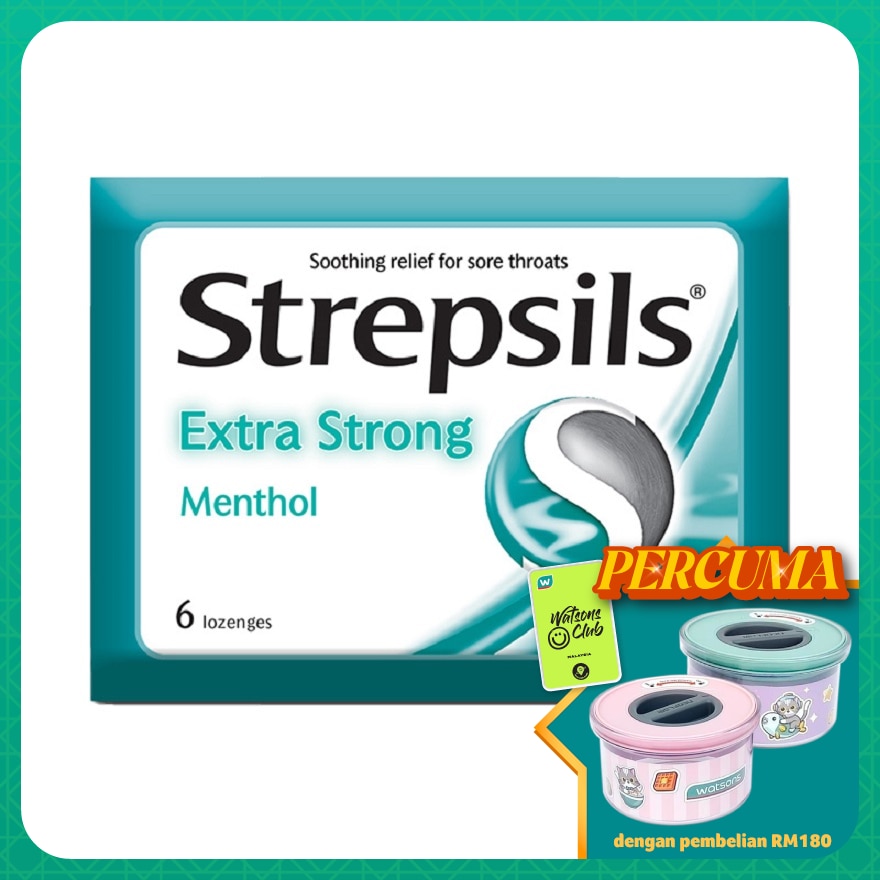 Extra Strong Menthol Lonzenges 6's