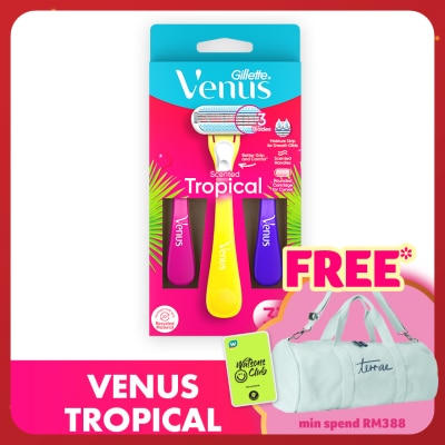 GILLETTE VENUS Venus Tropical Shavers 3s