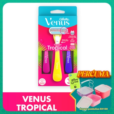 GILLETTE VENUS - Venus Tropical Shavers 3s