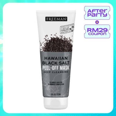 FREEMAN Freeman Exotic Blends Deep Cleansing Hawaiian Black Salt Peel Off Mask 175ml
