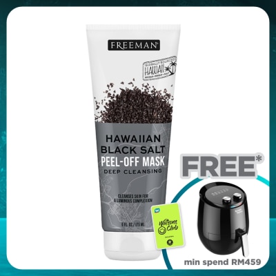 FREEMAN Freeman Exotic Blends Deep Cleansing Hawaiian Black Salt Peel Off Mask 175ml