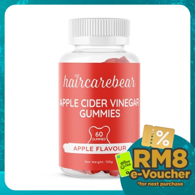 HAIR CARE BEAR Apple Cider Vinegar Gummies 60s