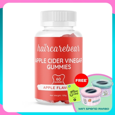 HAIR CARE BEAR Apple Cider Vinegar Gummies 60s