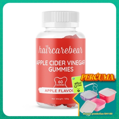 HAIR CARE BEAR - Apple Cider Vinegar Gummies 60s